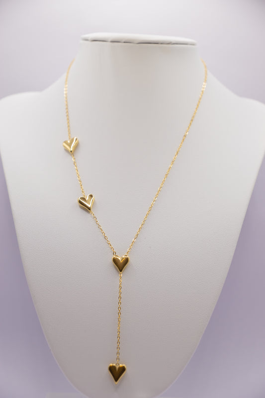 Collana Cuoricini