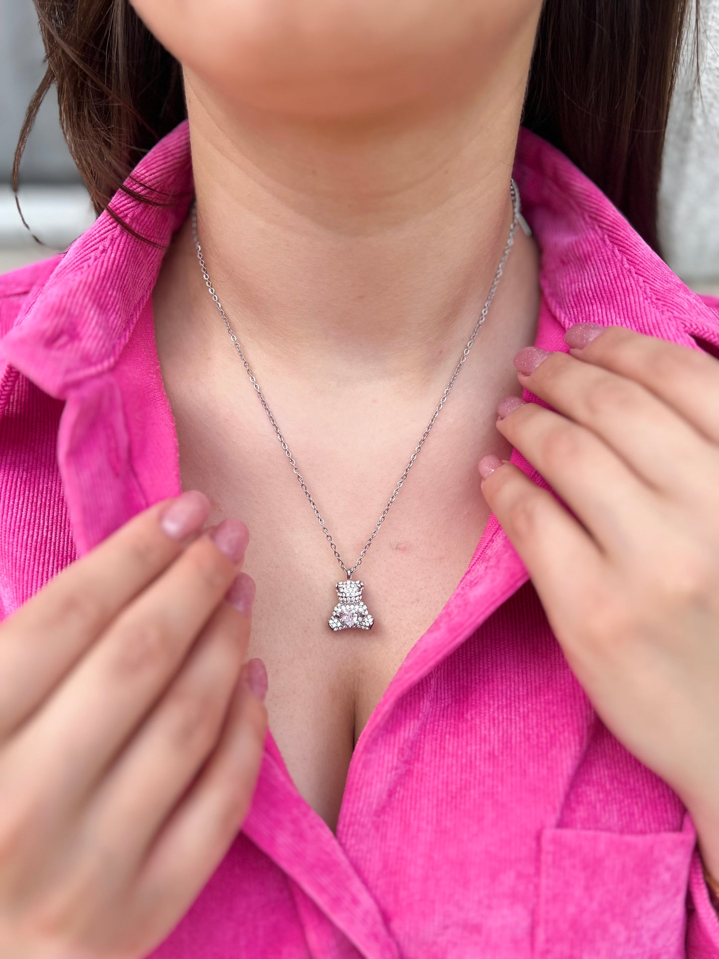 Collana Teddy Glow