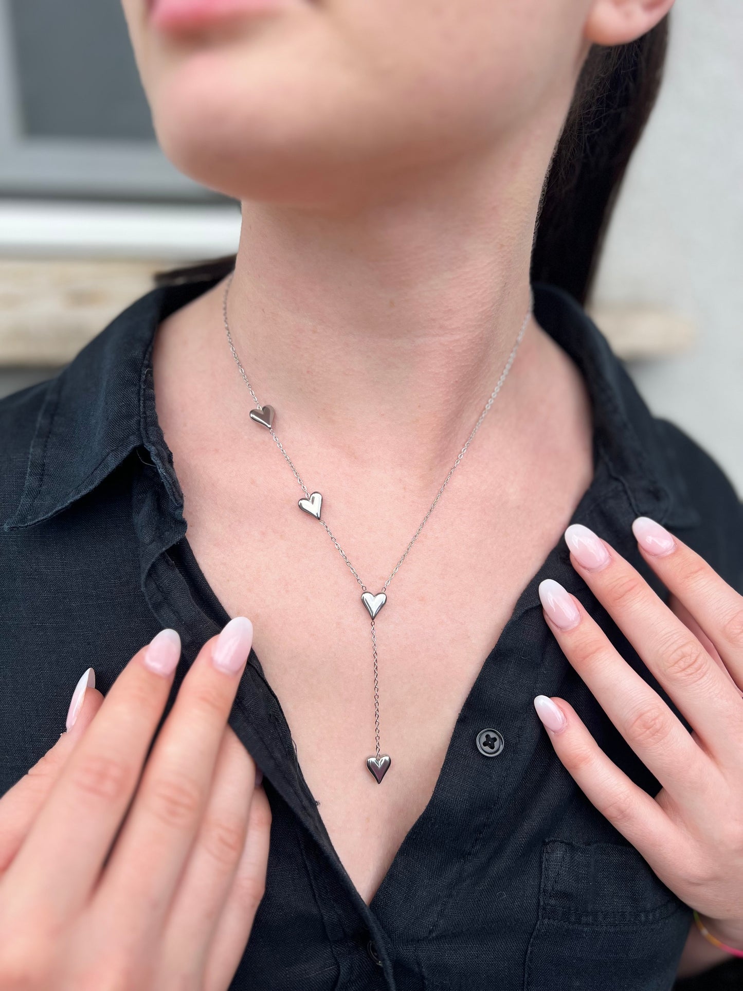 Collana Cuoricini